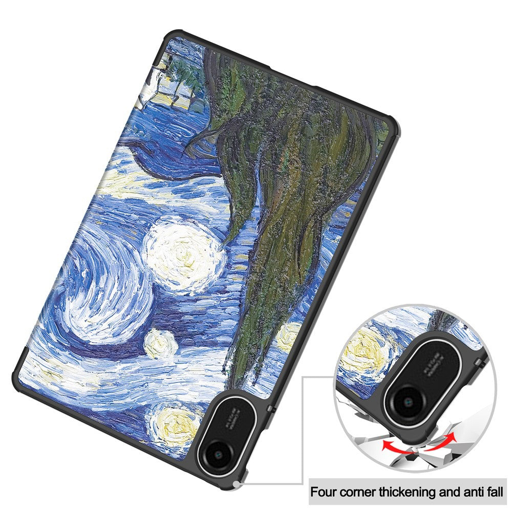 Калъф за Xiaomi Redmi Pad 2 Pro, Techsuit, FoldPro Starry Night, Многоцветен
