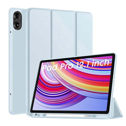 Калъф за Xiaomi Redmi Pad Pro / Pad / Pad Pro 5G, Techsuit, Flex Trifold, Син