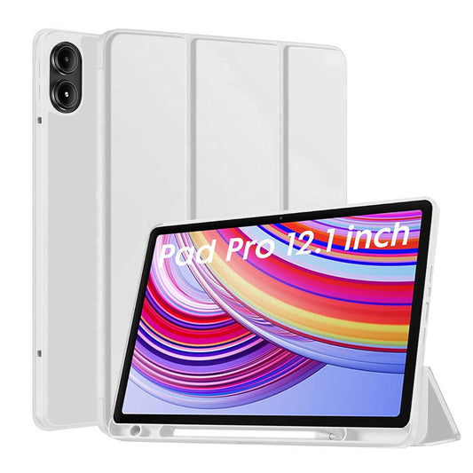 Калъф за Xiaomi Redmi Pad Pro / Pad / Pad Pro 5G, Techsuit, Flex Trifold, Сив