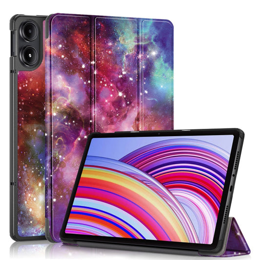 Калъф за Xiaomi Redmi Pad Pro / Pad / Pad Pro 5G, Techsuit, FoldPro Galaxy, Многоцветен
