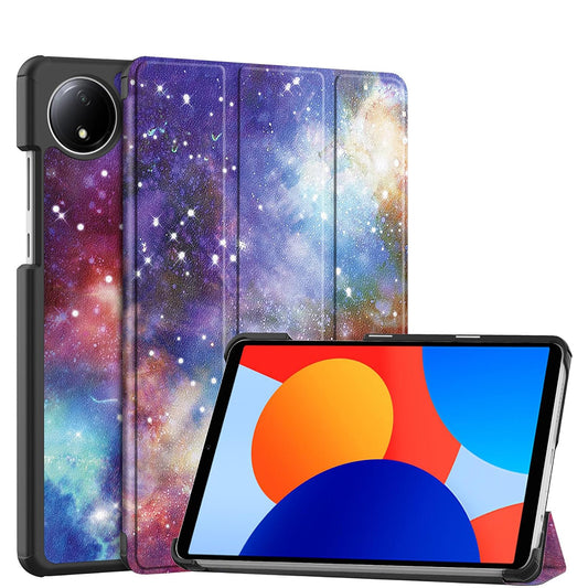 Калъф за Xiaomi Redmi Pad SE 8.7, Techsuit, FoldPro Galaxy, Многоцветен
