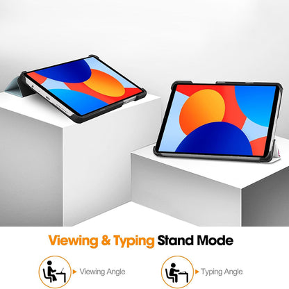 Калъф за Xiaomi Redmi Pad SE 8.7, Techsuit, FoldPro Unicorn, Многоцветен