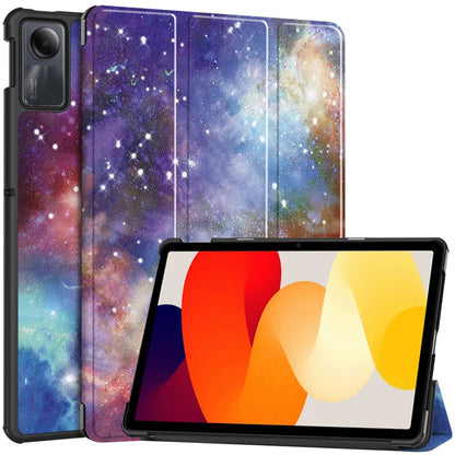 Калъф за Xiaomi Redmi Pad SE, Techsuit, FoldPro Galaxy, Многоцветен