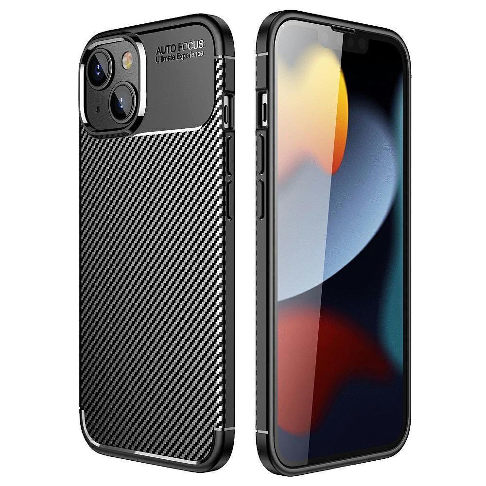 Калъф за Apple iPhone 14 Pro, OEM, Carbon Enviro, черен