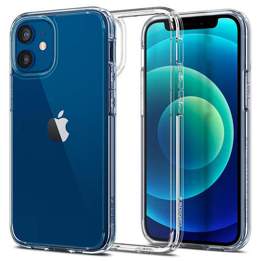 Калъф за Apple iPhone 12 / 12 Pro, Spigen, Ultra Hybrid, Прозрачен ACS01702