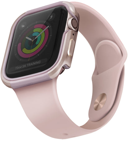 Калъф UNIQ Valencia за Apple Watch 44mm Series, розов