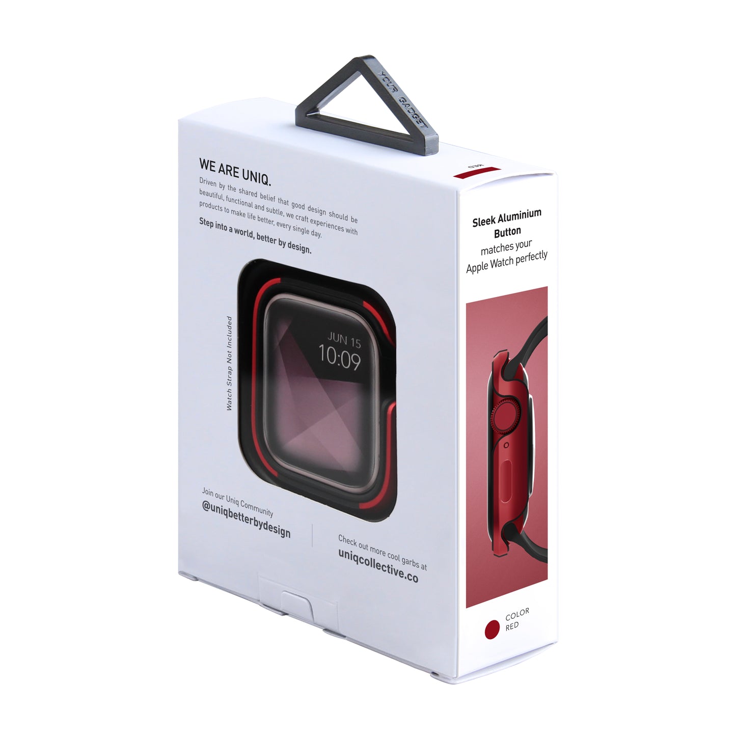 Калъф UNIQ Valencia за Apple Watch Series 40mm, Розов