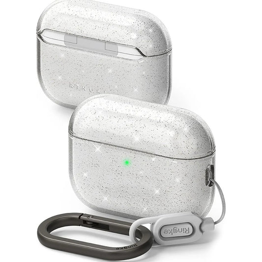 Калъф Ringke Air Glitter за Apple AirPods 3, Прозрачен