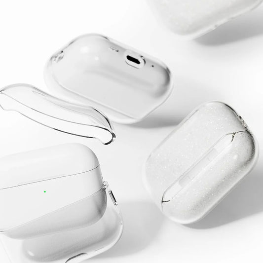 Калъф Ringke Air Glitter за Apple AirPods 3, Прозрачен