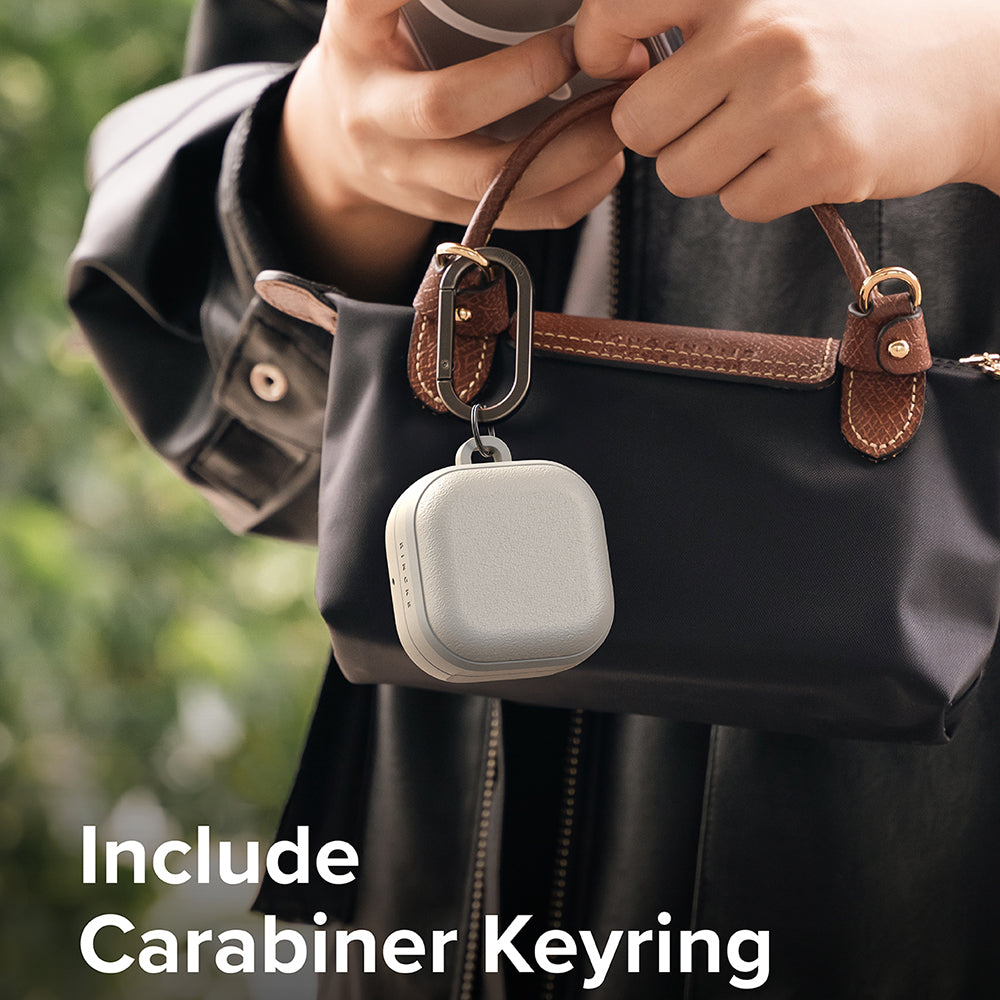 Калъф Ringke Onyx Magnetic за Samsung Galaxy Buds4 / Buds4 Pro, Сив