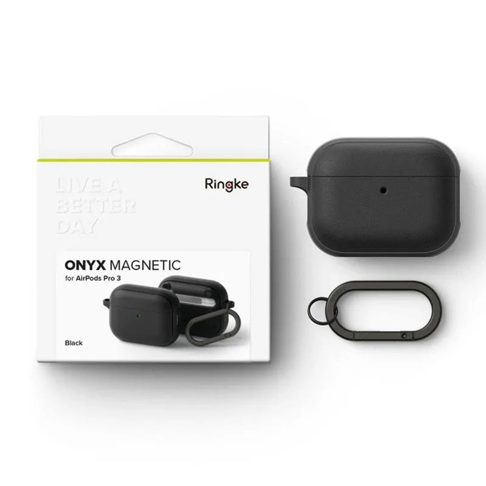 Калъф Ringke Onyx за Apple AirPods 3, Черен
