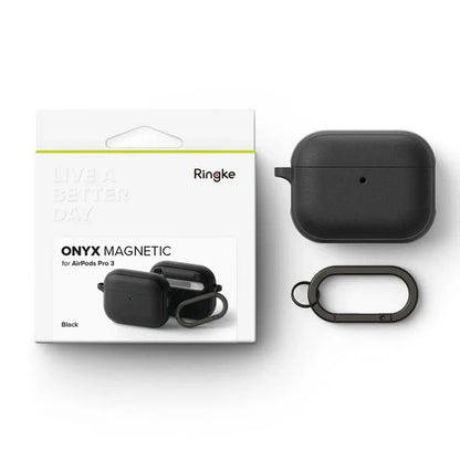 Калъф Ringke Onyx за Apple AirPods 3, Черен
