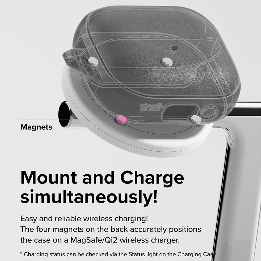 Калъф Ringke Onyx Magnetic за Samsung Galaxy Buds3 FE / Buds3 Pro / Buds3, бронз