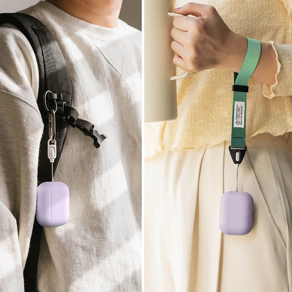 Калъф Ringke за Apple AirPods 3, Светло лилав