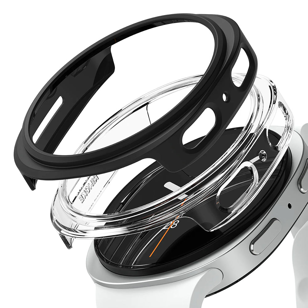 Калъф Ringke Slim за Samsung Galaxy Watch8 44mm, комплект 2 броя, матово черен
