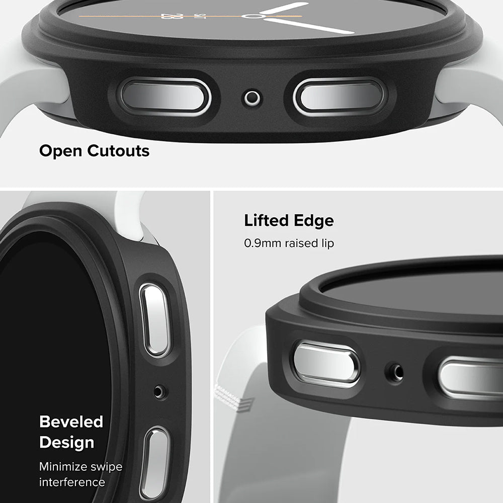 Калъф Ringke Slim за Samsung Galaxy Watch8 44mm, комплект 2 броя, матово черен