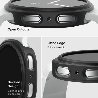 Калъф Ringke Slim за Samsung Galaxy Watch8 44mm, комплект 2 броя, матово черен
