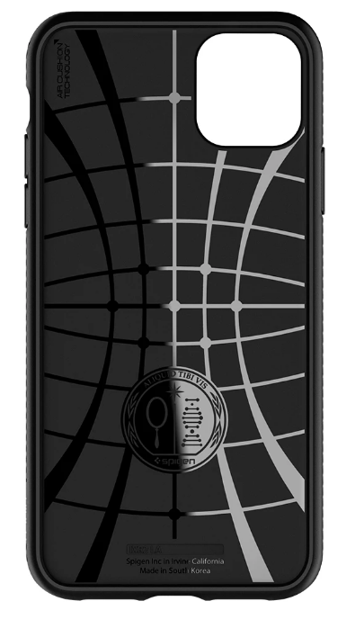 Калъф за Apple iPhone 11, Spigen, Liquid Air, Черен