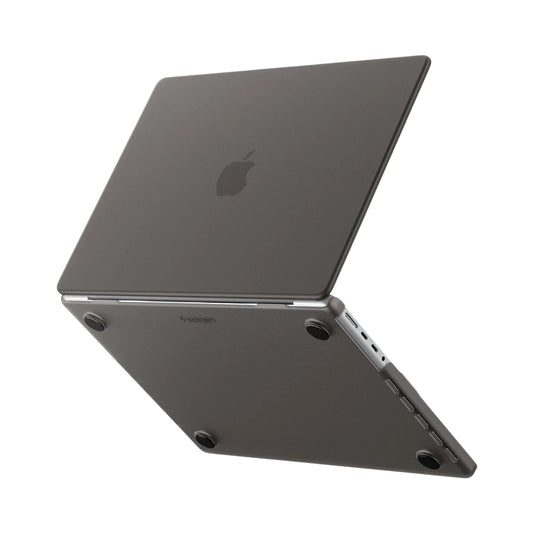 Калъф Spigen Airskin за Apple MacBook Pro 16inch (2026) / (2024) / (2023) / (2021), Черен сатен ACS11527
