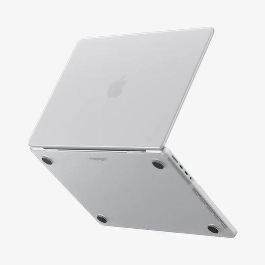 Калъф Spigen Airskin за Apple MacBook Pro 16 инча (2026) / (2024) / (2023) / (2021), Прозрачен матов ACS11526