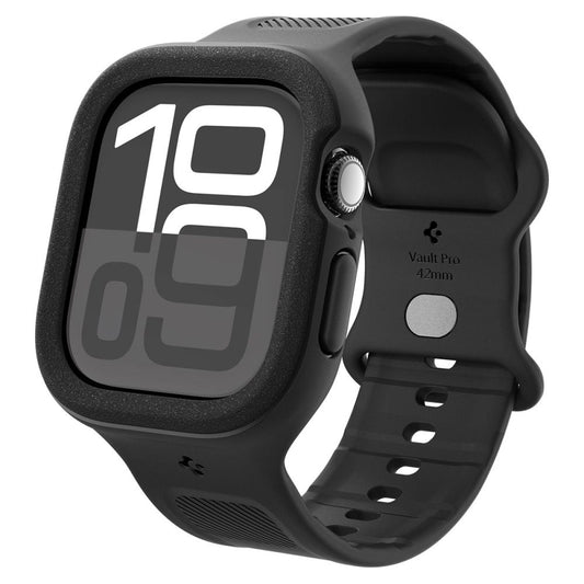 Каишка Spigen Caseology Vault Pro за Apple Watch Series 10 / 11 42mm, Матово черна ACS09390