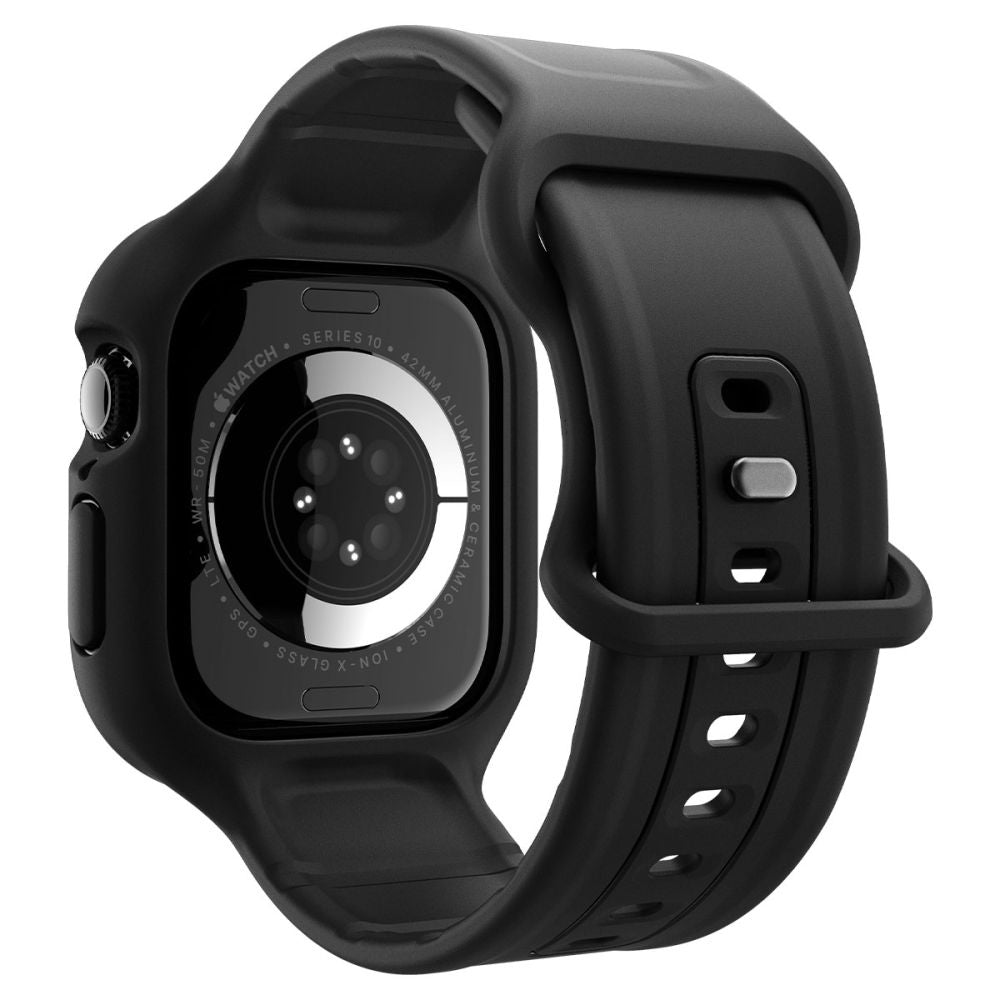 Spigen Caseology Vault Pro Strap for Apple Watch Series 10 / 11 42mm, Matte Black ACS09390