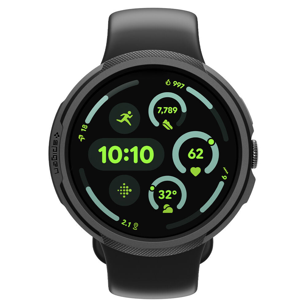 Калъф Spigen Liquid Air за Google Pixel Watch 4 41mm, Матиран Черен ACS09483