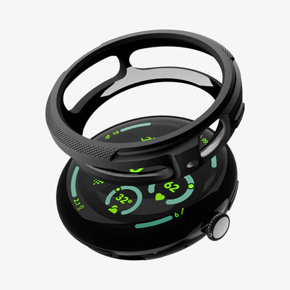 Калъф Spigen Liquid Air за Google Pixel Watch 4 45mm, Матиран Черен ACS11222