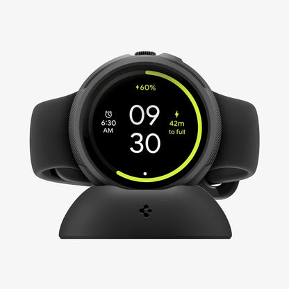 Калъф Spigen Liquid Air за Google Pixel Watch 4 45mm, Матиран Черен ACS11222