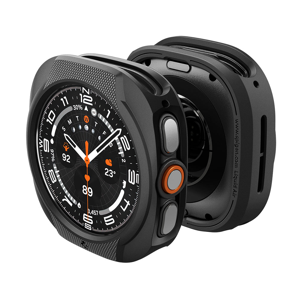 Калъф Spigen Liquid Air за Samsung Galaxy Watch Ultra2, Матиран Черен ACS11610