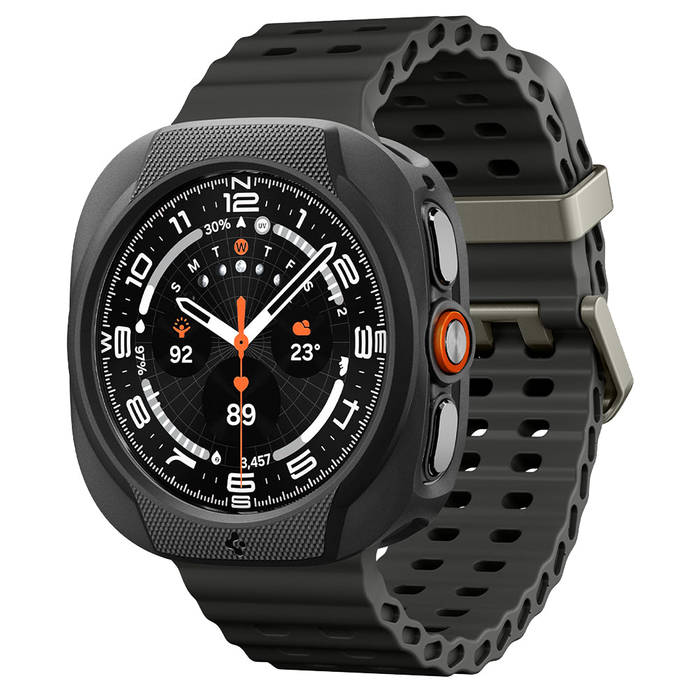 Калъф Spigen Liquid Air за Samsung Galaxy Watch Ultra2, Матиран Черен ACS11610