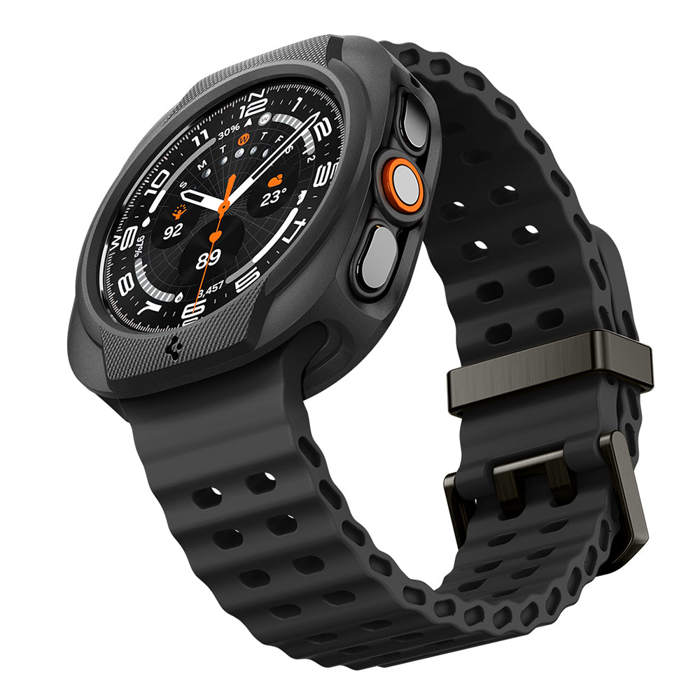 Калъф Spigen Liquid Air за Samsung Galaxy Watch Ultra2, Матиран Черен ACS11610