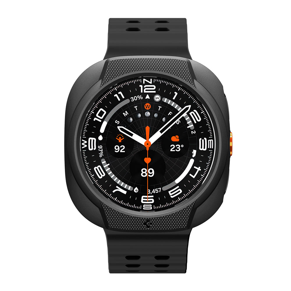 Калъф Spigen Liquid Air за Samsung Galaxy Watch Ultra2, Матиран Черен ACS11610