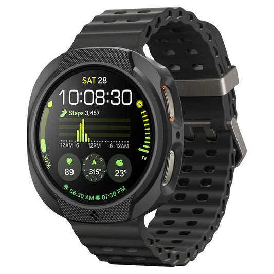 Калъф Spigen Liquid Air за Samsung Galaxy Watch8 40mm, Матово Черен ACS09840