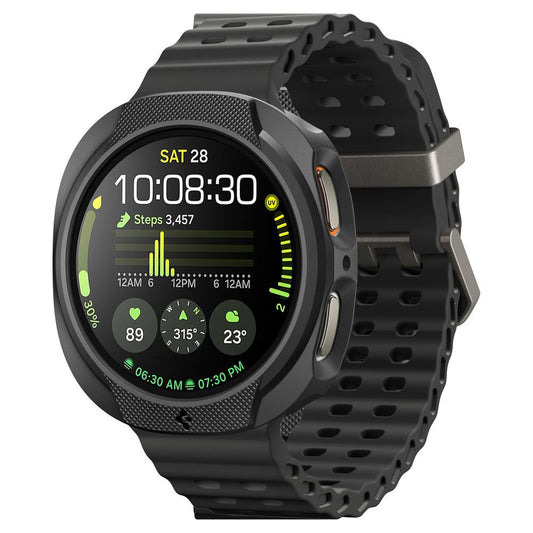 Калъф Spigen Liquid Air за Samsung Galaxy Watch8 44mm, Матиран Черен ACS09839