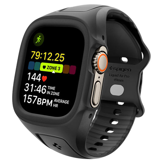 Калъф Spigen Liquid Air Pro за Apple Watch Ultra Series, Черен ACS05463
