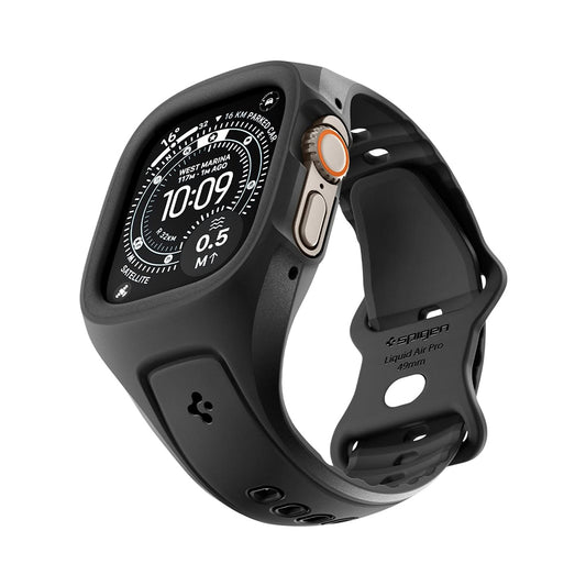 Калъф Spigen Liquid Air Pro за Apple Watch Ultra Series, Черен ACS05463