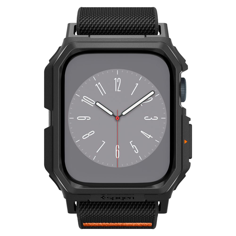 Калъф Spigen Lite Fit Pro за Apple Watch 44mm Series, Матово Черен ACS07103