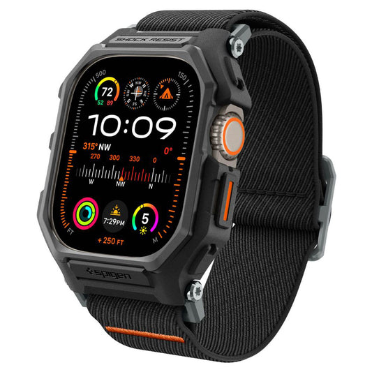 Калъф Spigen Lite Fit Pro за Apple Watch Ultra Series, Матиран Черен ACS07104