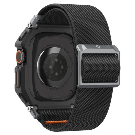 Калъф Spigen Lite Fit Pro с протектор за екран за Apple Watch Ultra Series, матово черен ACS11415