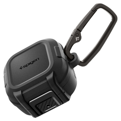 Калъф Spigen Lock Fit за Samsung Galaxy Buds4 / Buds4 Pro, Мат Черен ACS11202