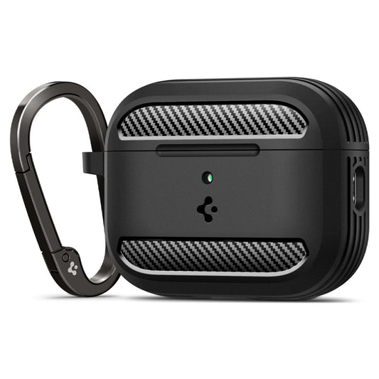 Калъф Spigen Rugged Armor за Apple AirPods Pro 3, Матово Черен ACS09822