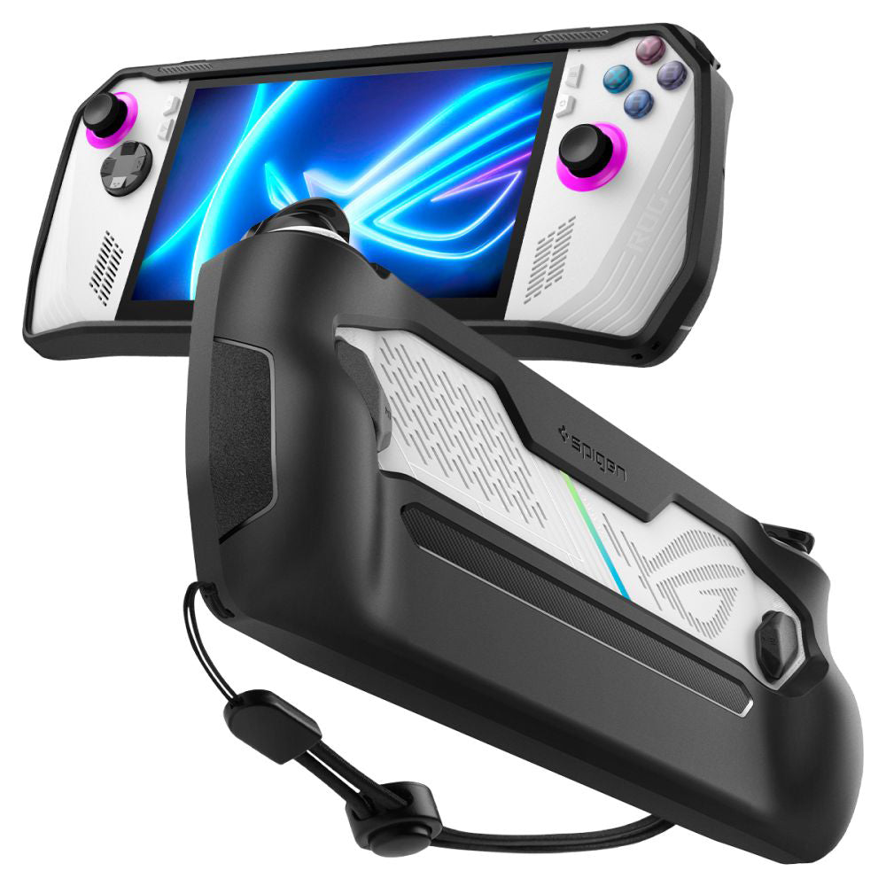 Калъф Spigen Rugged Armor за конзола Asus ROG Ally, Матово черен ACS06921