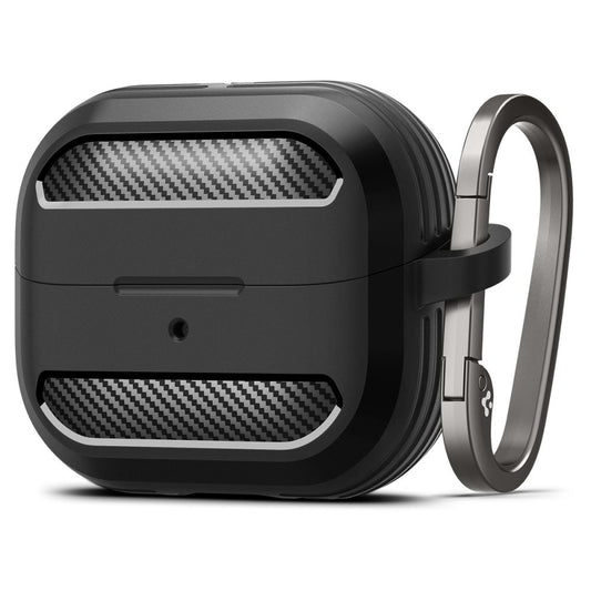 Калъф Spigen Rugged Armor за Samsung Galaxy Buds3 FE / Buds3 Pro / Buds3, Черен ACS08330