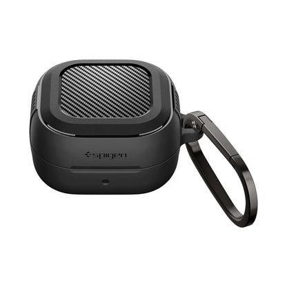 Калъф Spigen Rugged Armor за Samsung Galaxy Buds4 / Buds4 Pro, Матово Черен ACS11200