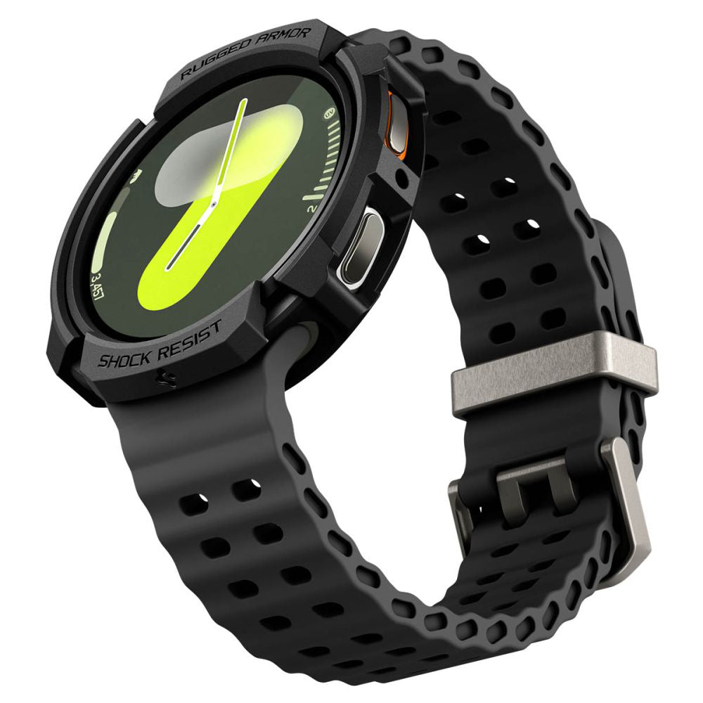 Калъф Spigen Rugged Armor за Samsung Galaxy Watch8 40mm, Черен ACS10004