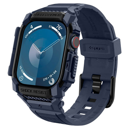Калъф Spigen Rugged Armor Pro за Apple Watch Series 10 46mm, Тъмносин