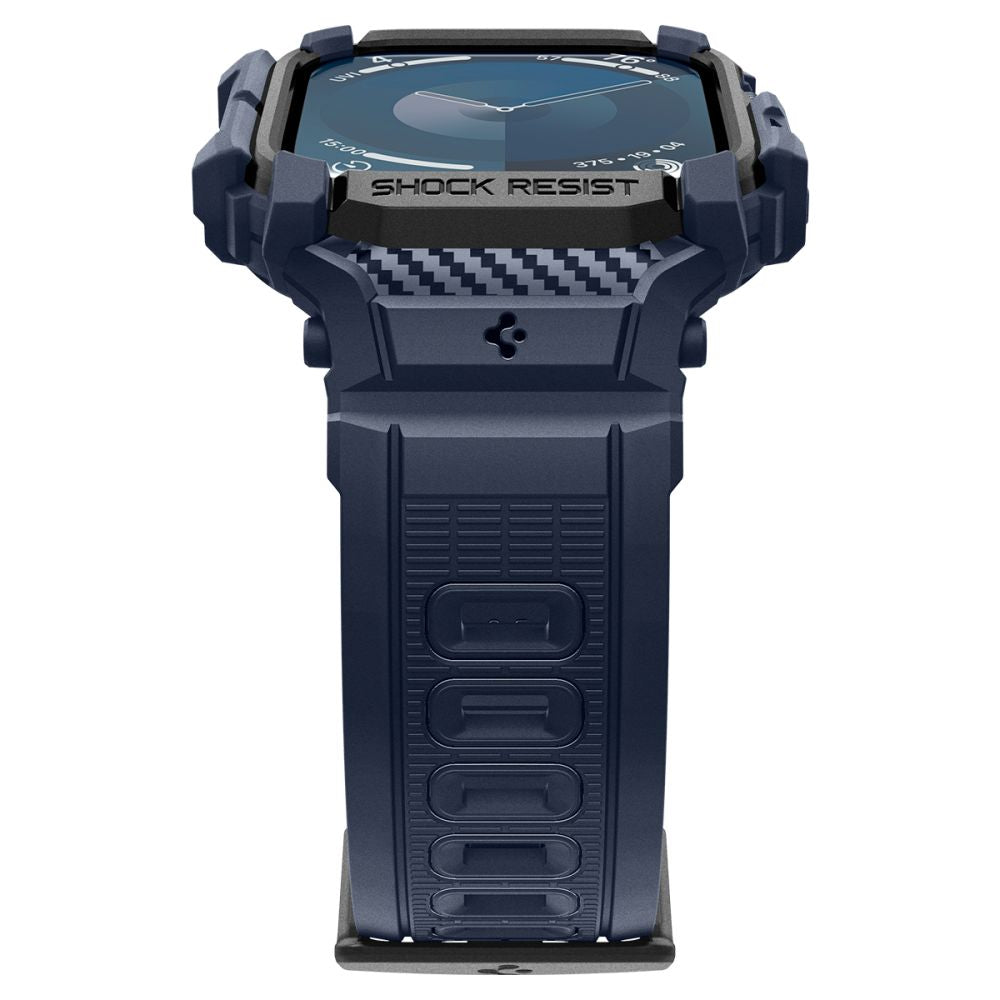Калъф Spigen Rugged Armor Pro за Apple Watch Series 10 46mm, Тъмносин