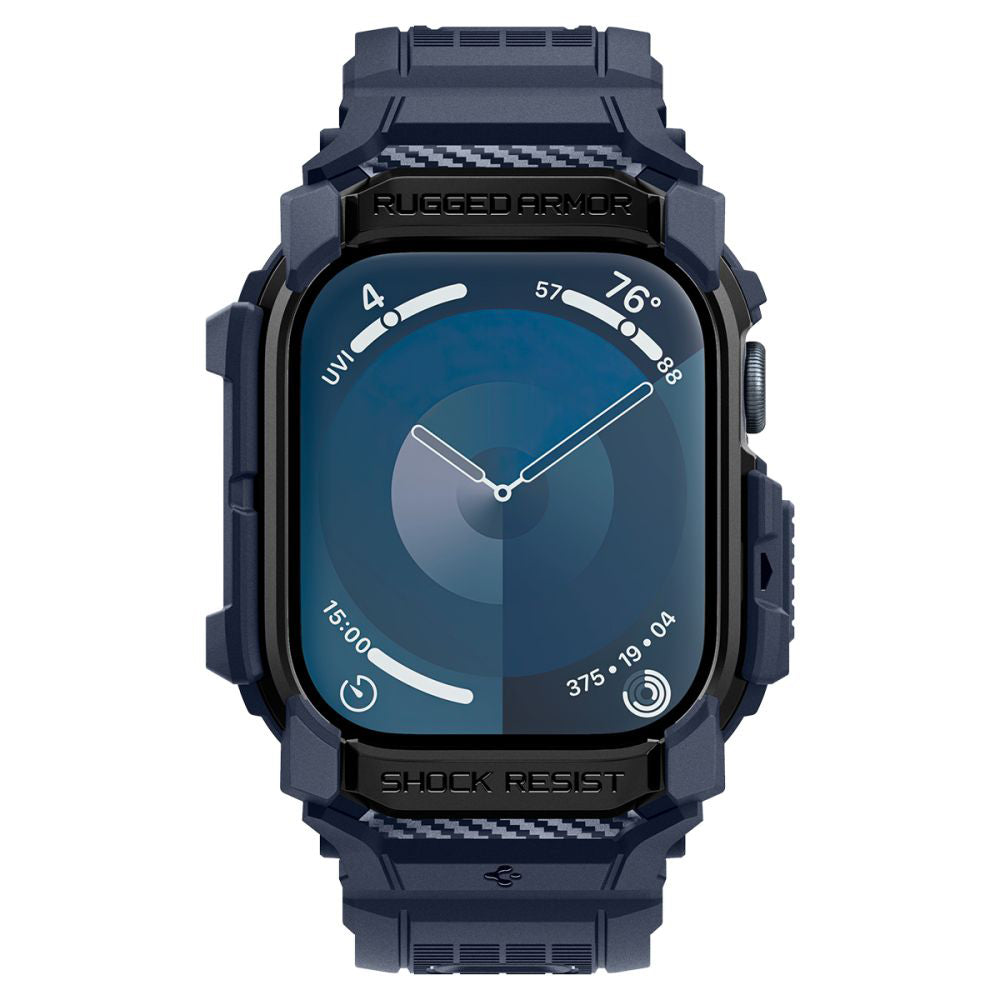 Калъф Spigen Rugged Armor Pro за Apple Watch Series 10 46mm, Тъмносин