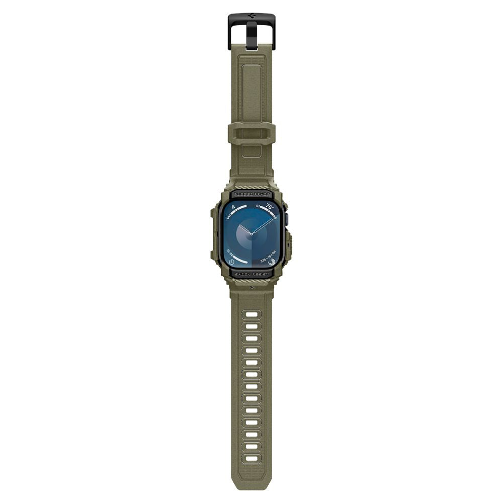 Калъф Spigen Rugged Armor Pro за Apple Watch Series 10 46mm, Каки ACS08608